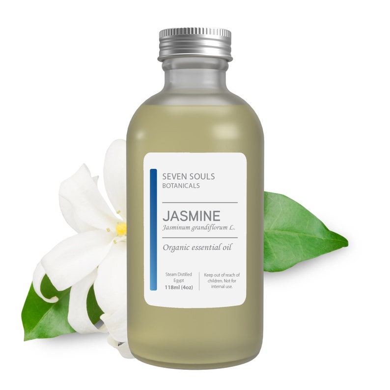 JASMINE Organic Essential Oil BULK 4OZ / 8oz Etsy