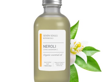 NEROLI Organic Essential Oil - BULK 4OZ / 8Oz