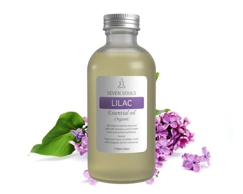 LILAC Organic Essential Oil BULK 4OZ / 8Oz Etsy