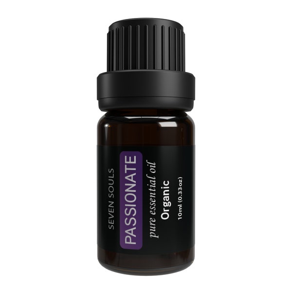 Seven Souls - PASSIONATE FOR HER - Organic Essential Oil Blend - Opium/Patchouli/Victorian Rose/pheromones