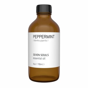 PEPPERMINT Organic Essential Oil - BULK 4OZ / 8Oz