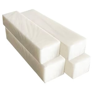 WHITE GLYCERIN Melt and Pour Soap Base, Bulk 4.4 Lbs ( 2Kg )