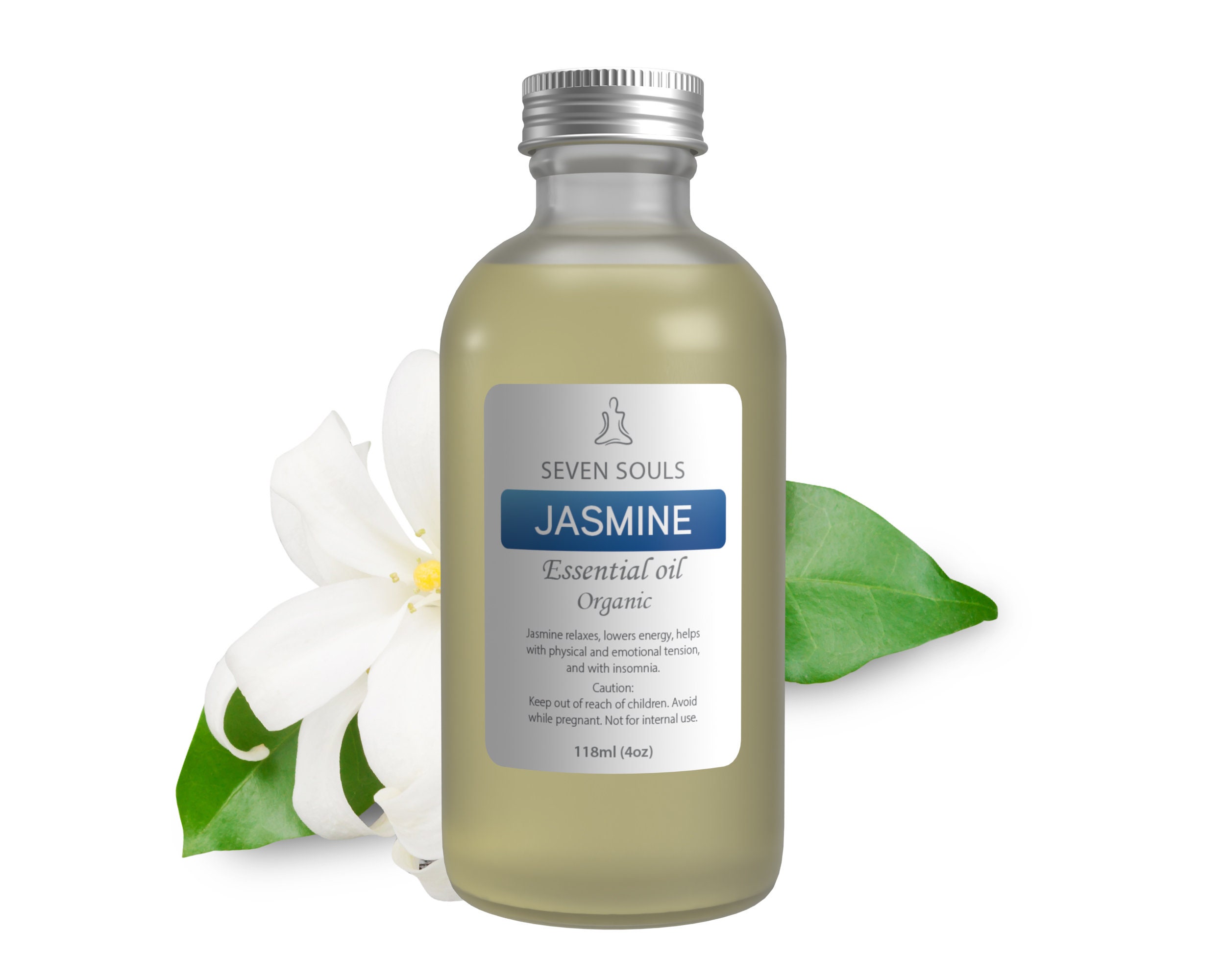 JASMINE Organic Essential Oil BULK 4OZ / 8OZ Etsy