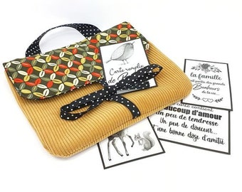 Guirlandes Cartes En Papier Et Petites Pochettes Par Vanillejolie