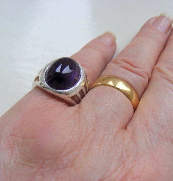 Solid Sterling Silver 925 Split Band Design 7.9g … - image 6