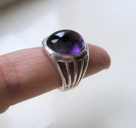 Solid Sterling Silver 925 Split Band Design 7.9g … - image 5