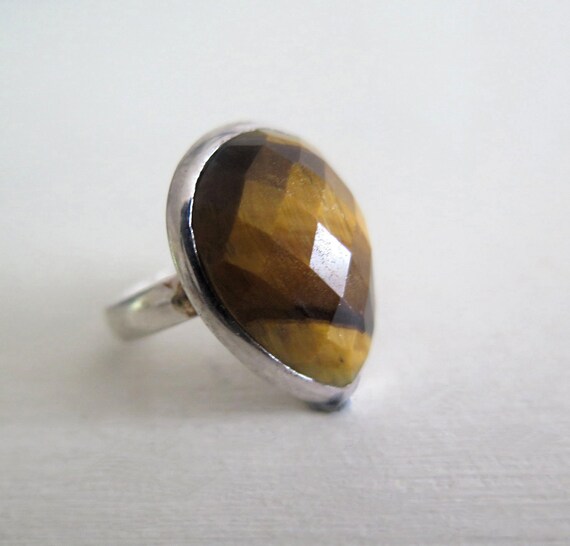 Ring Vintage Solid Sterling Silver 7g Signed TGGC… - image 6