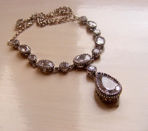 Vintage Solid Sterling Silver 925 Bezel Rolo Chai… - image 9