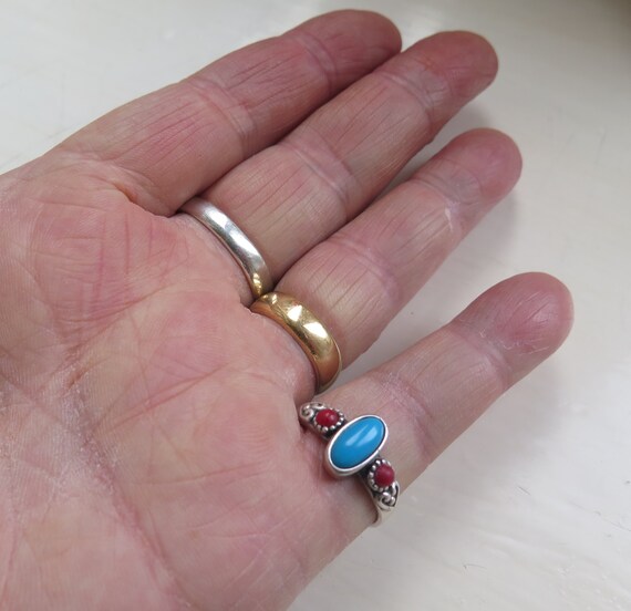 Vintage Signed Solid Sterling Silver Carolyn Poll… - image 2