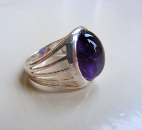 Solid Sterling Silver 925 Split Band Design 7.9g … - image 1