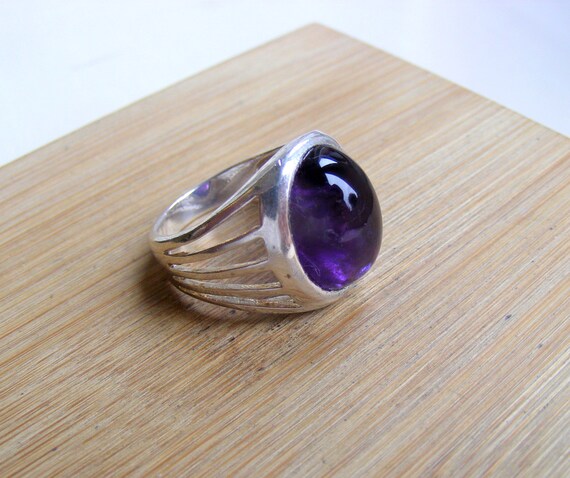 Solid Sterling Silver 925 Split Band Design 7.9g … - image 4