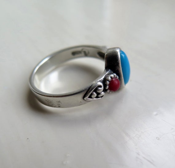 Vintage Signed Solid Sterling Silver Carolyn Poll… - image 9