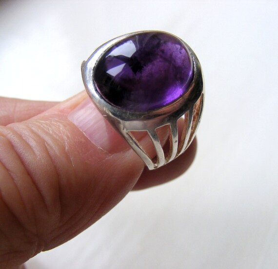 Solid Sterling Silver 925 Split Band Design 7.9g … - image 7