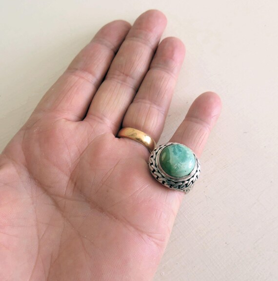 Substantial Heavy 11.3g Solid Sterling Silver 925… - image 4