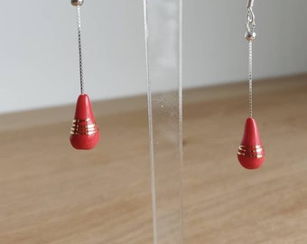 Porcelain earrings