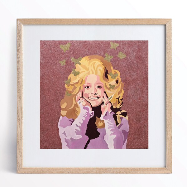 Dolly Parton Art Print