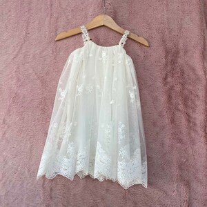 Christening gown, baby girl baptism dress, christening dress, flower girl dress, blessing gown, girl baptism gown