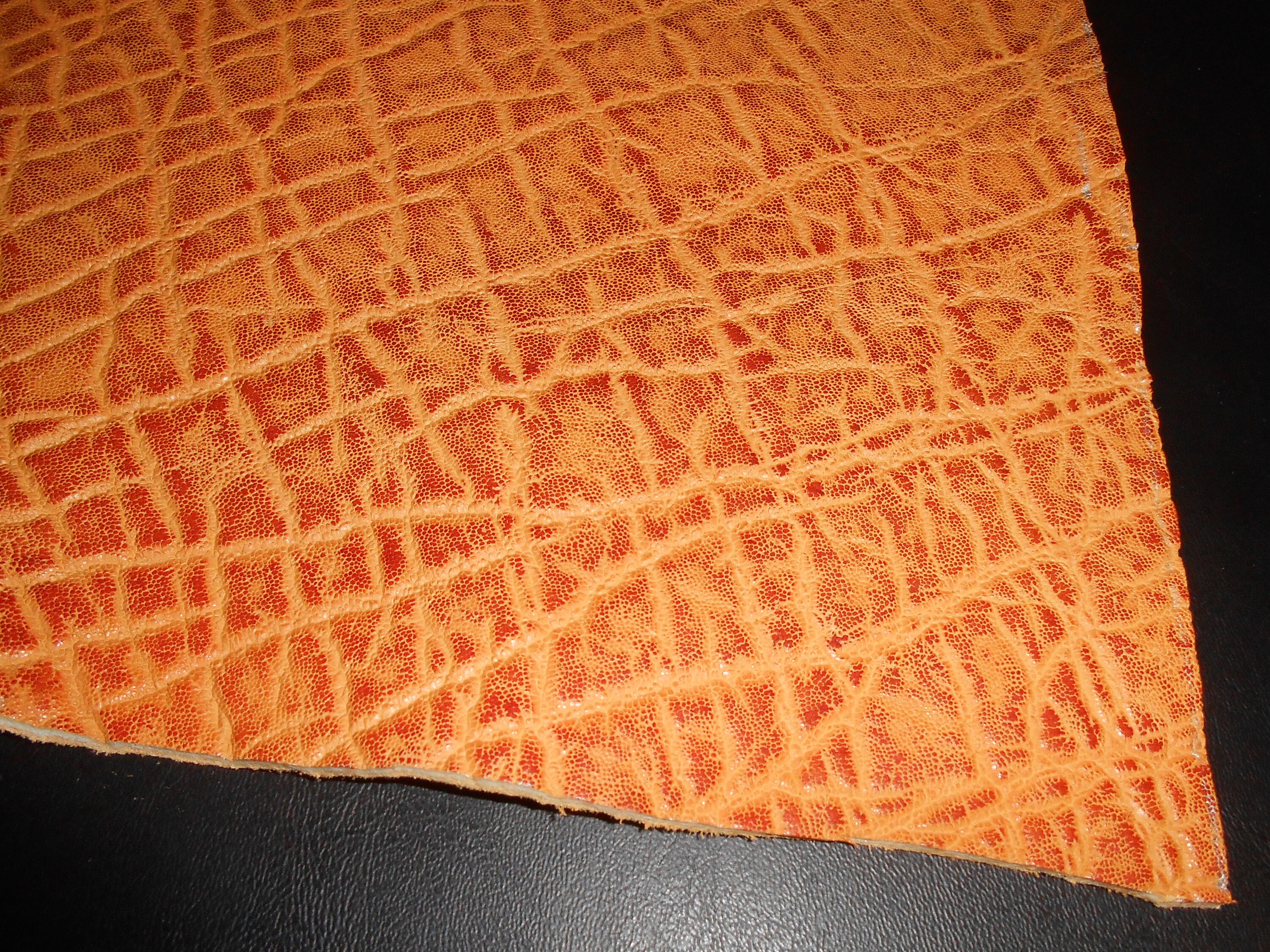 Una pieza de 12 por 12. Cuero exótico de calidad. | Etsy