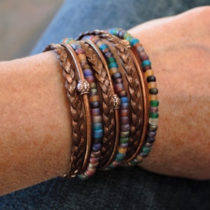zen hippie bracelet, wanderlust jewelry, gift for nanna,
