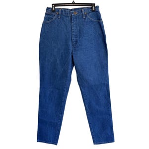 Wrangler 12MWZ Women's High Rise Cowboy Cut Vintage USA Mom Jeans