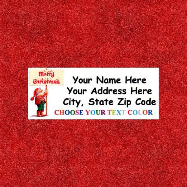 Address Labels Free Shipping Etsy