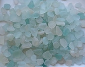 Genuine Sea Glass Over 300 Pc Frosted Glass Shards for Jewellery Making Beach Crafts Authentic Sea Glass White Aqua Surf Tumbled Glass