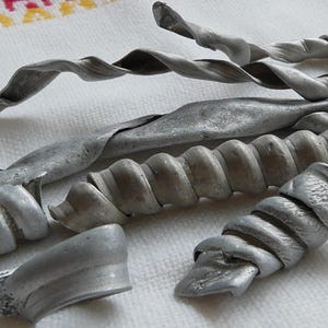 Beach metal, Assemblage art items, Scrap metal, Recycled metal, Assemblage art supplies, Junk metal, Metal for crafts, Beach finds, 130-16mm