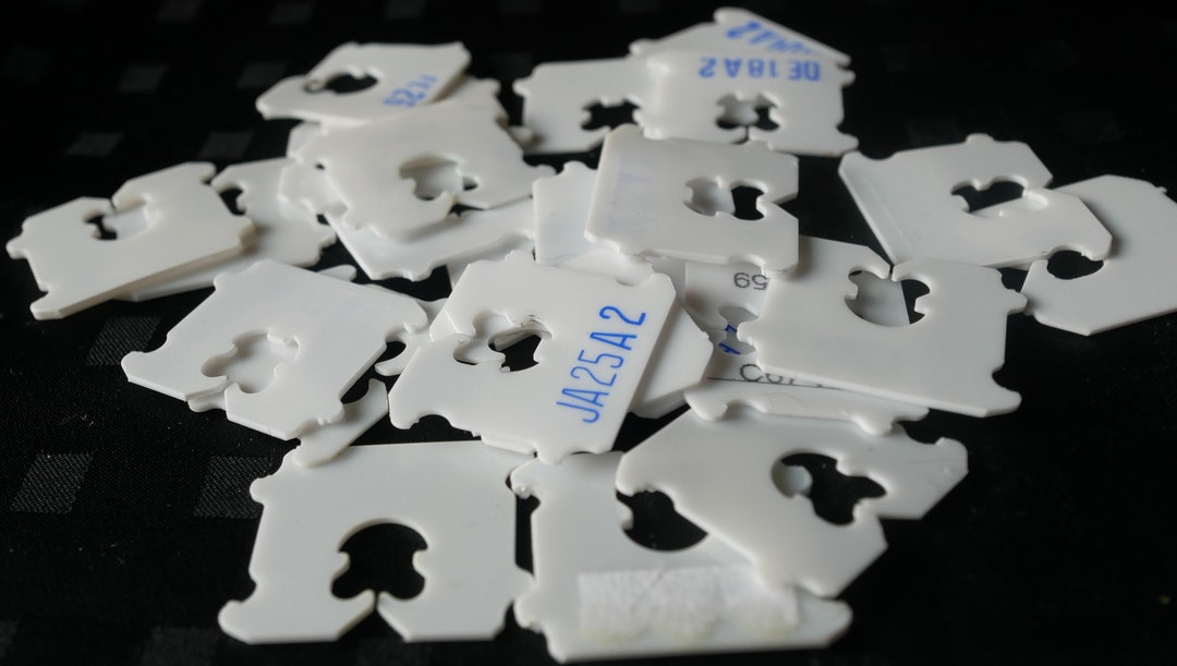 25 Pc Recycled Plastic Bread Tags for Arts Crafts Household Etsy