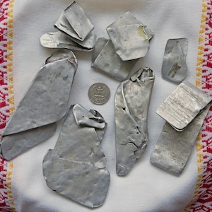 Scrap Metal Beach Finds: Upcycled Metal for Crafts (7Pc)