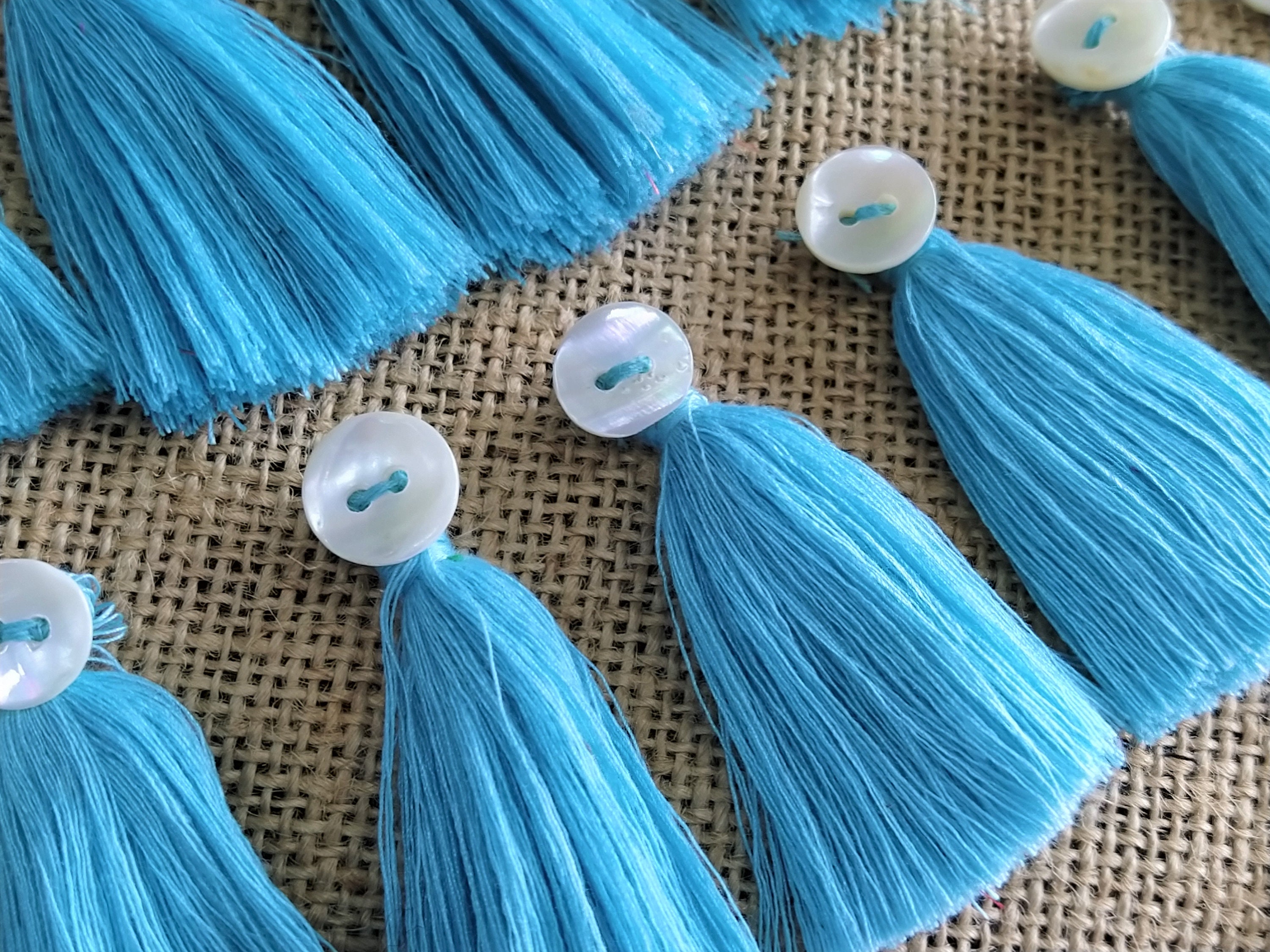 Indian Tassels Mini Cotton Tassels Decorative Tassels with Etsy