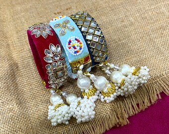 Bracelet Manchette Indien En Maille Laiton - Style Bohème - Neuf Sans Emballage, Fait En France