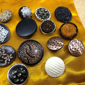 Assorted Multicolor Acrylic Buttons, Various Sizes, Indian Buttons for Crochet and knitted Products, Sewing Buttons, Art and Craft Supplies