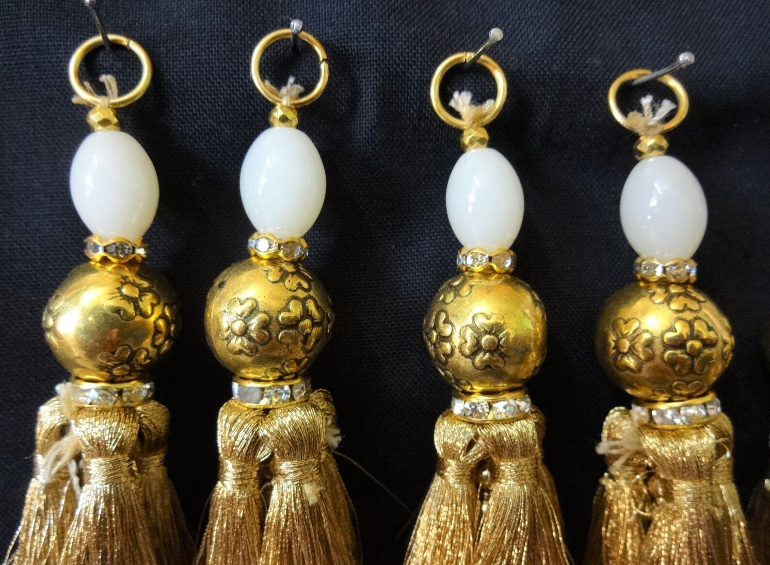 Tassels Beaded Tassels Zari Tassels Bridal Tassels Etsy India