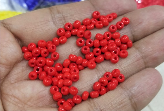 Sourcing Map 1600 Perline In Vetro, 2 Mm, 11/0, Mini Perline - Foto 5