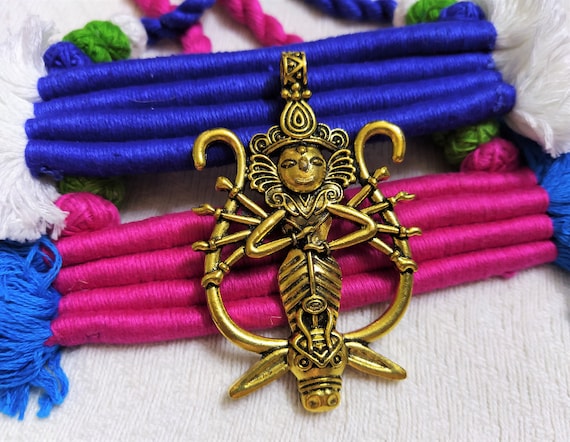 Pendentif Ancien Style Ethnique En Métal - Modèle N°105 - Bijou Vintage