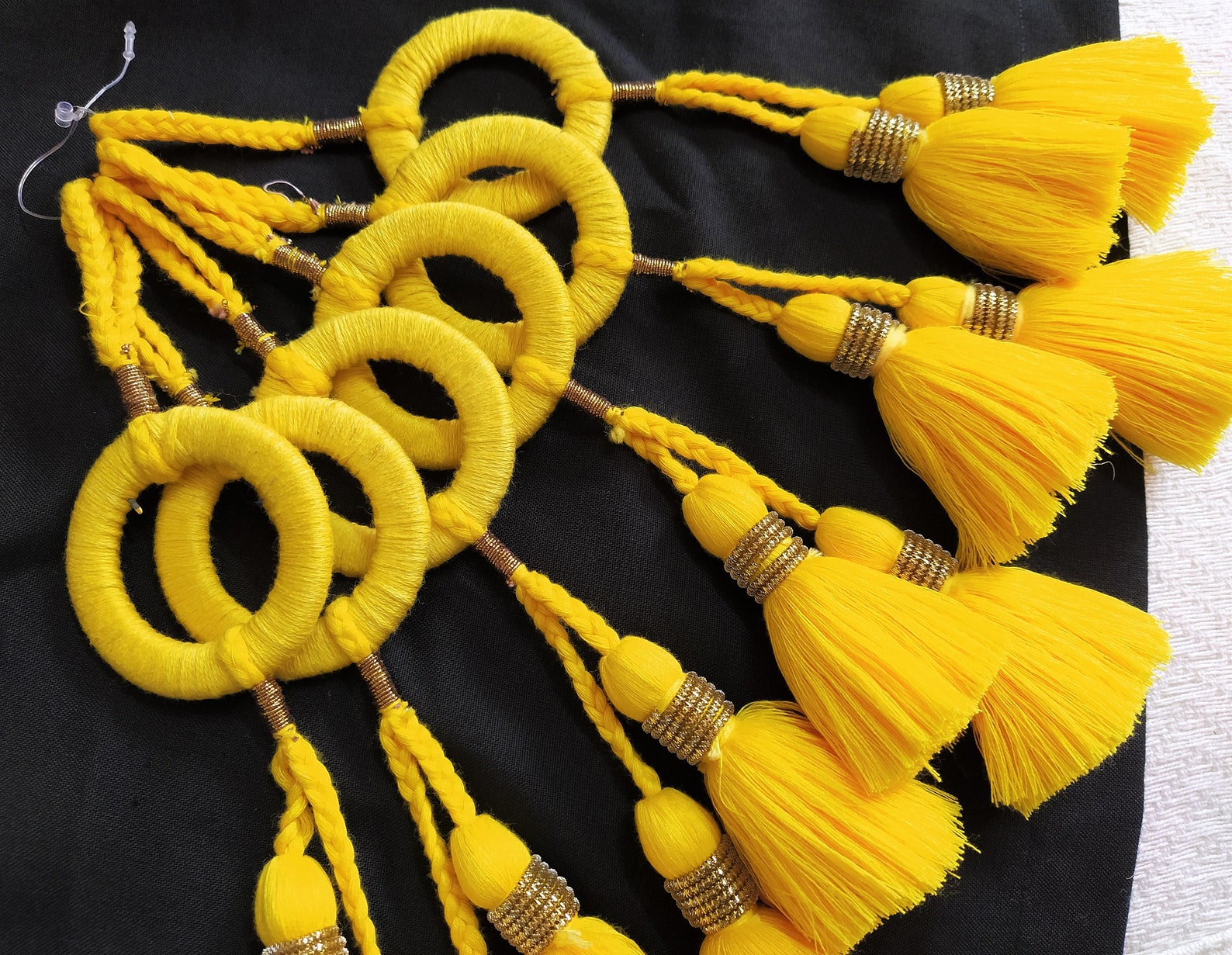 Indian Tassels Cotton Tassels Embellishment Long Tassels Etsy