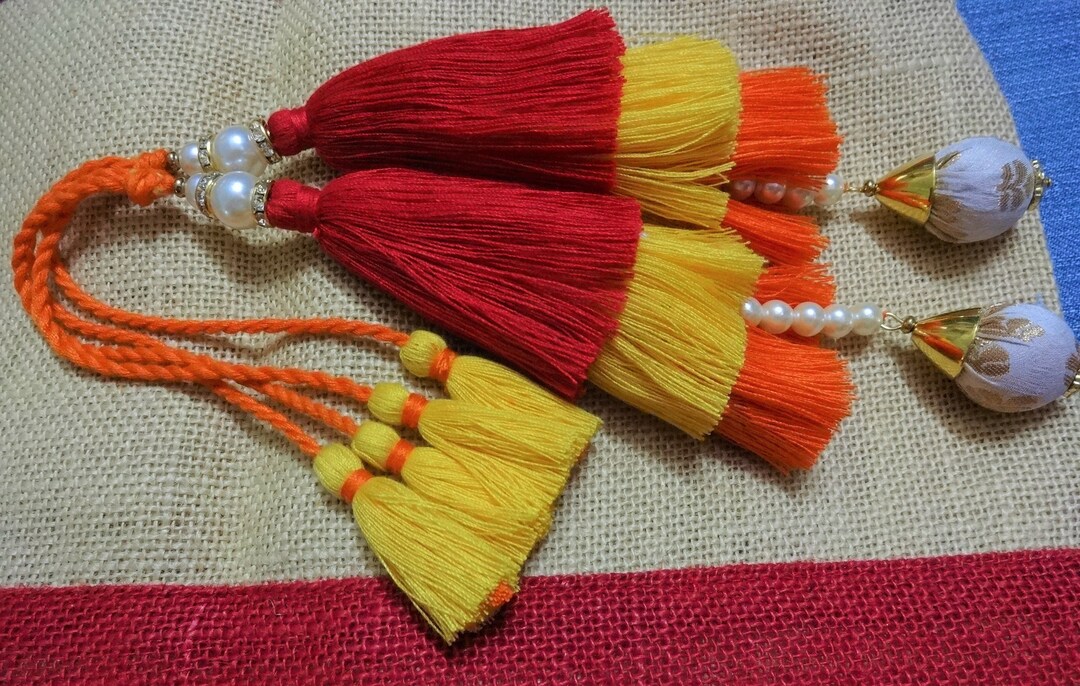 Buy Tassels, Cotton Tassels, Embellishment, Long Tassels, Decorative