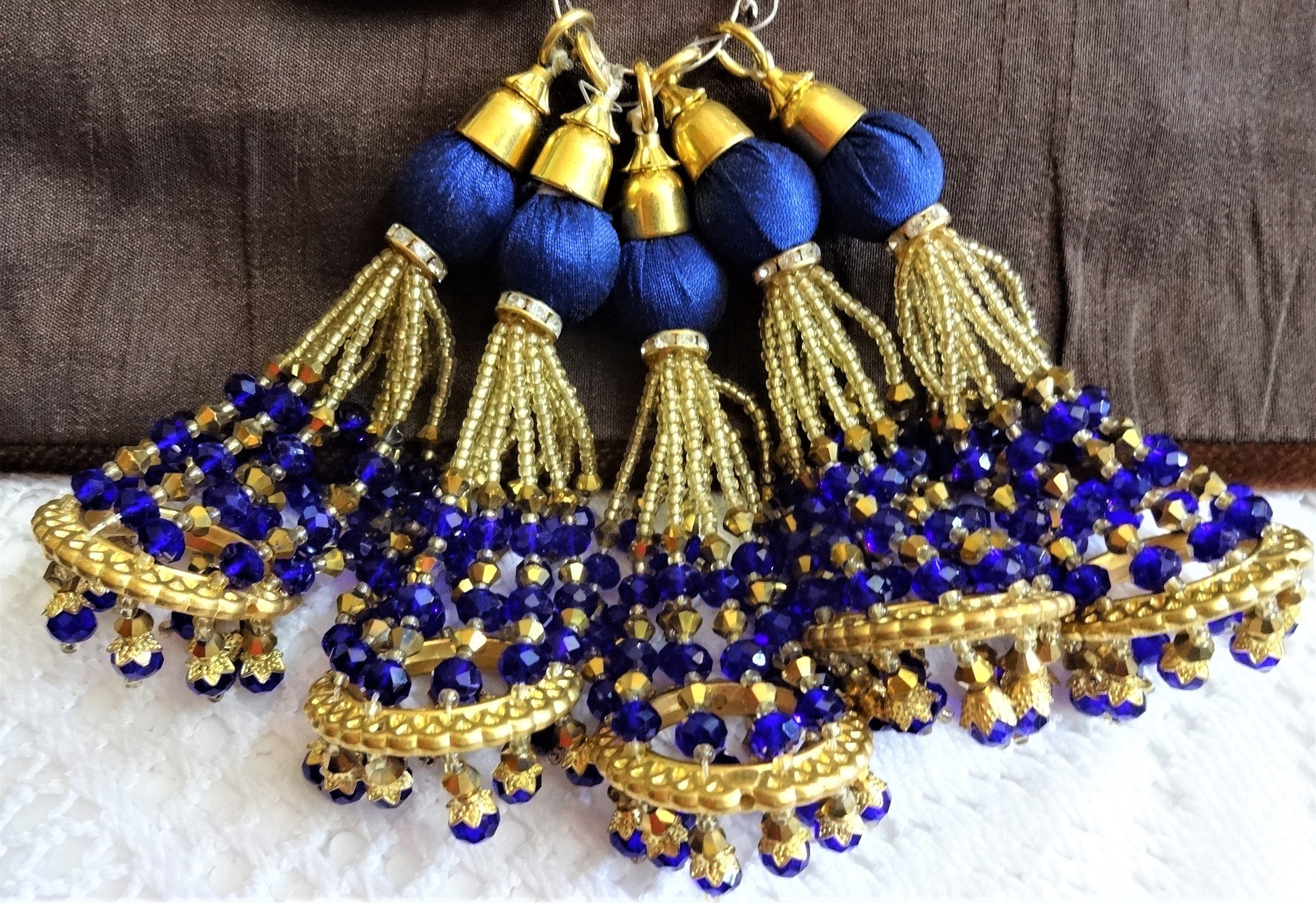 Tassels Fabric Ball Tassels Bridal Tassels Decorative Sari Etsy