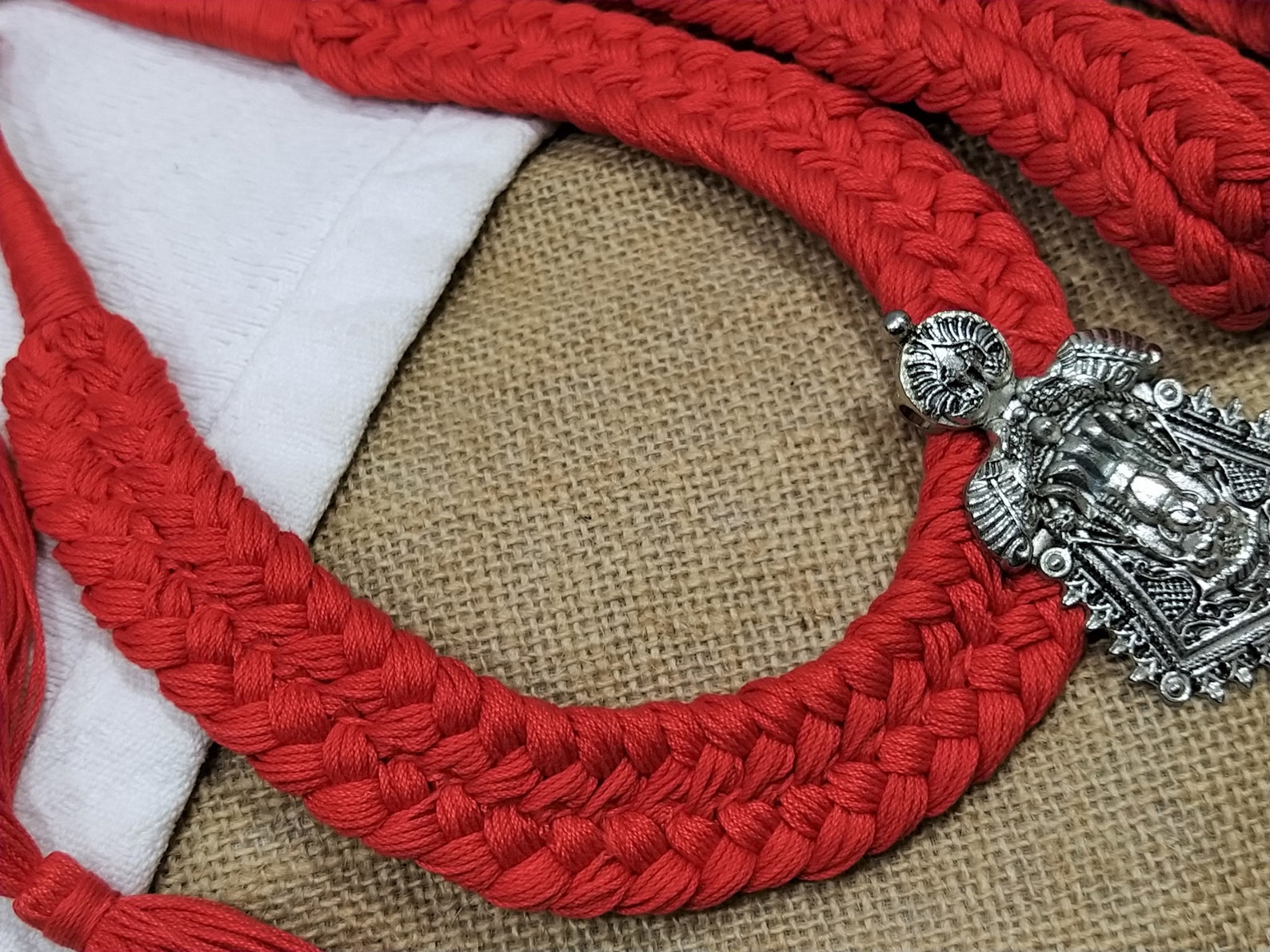 Adjustable Handmade Necklace Thread Indian Necklace Jewelry - Etsy