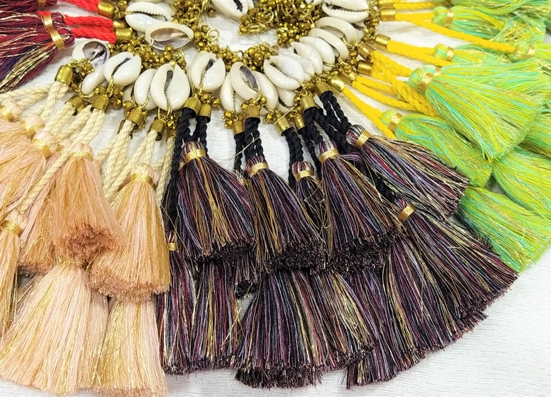 Cowrie Shell Tassels Purse & Handbag Decoration Cowrie Shell - Etsy