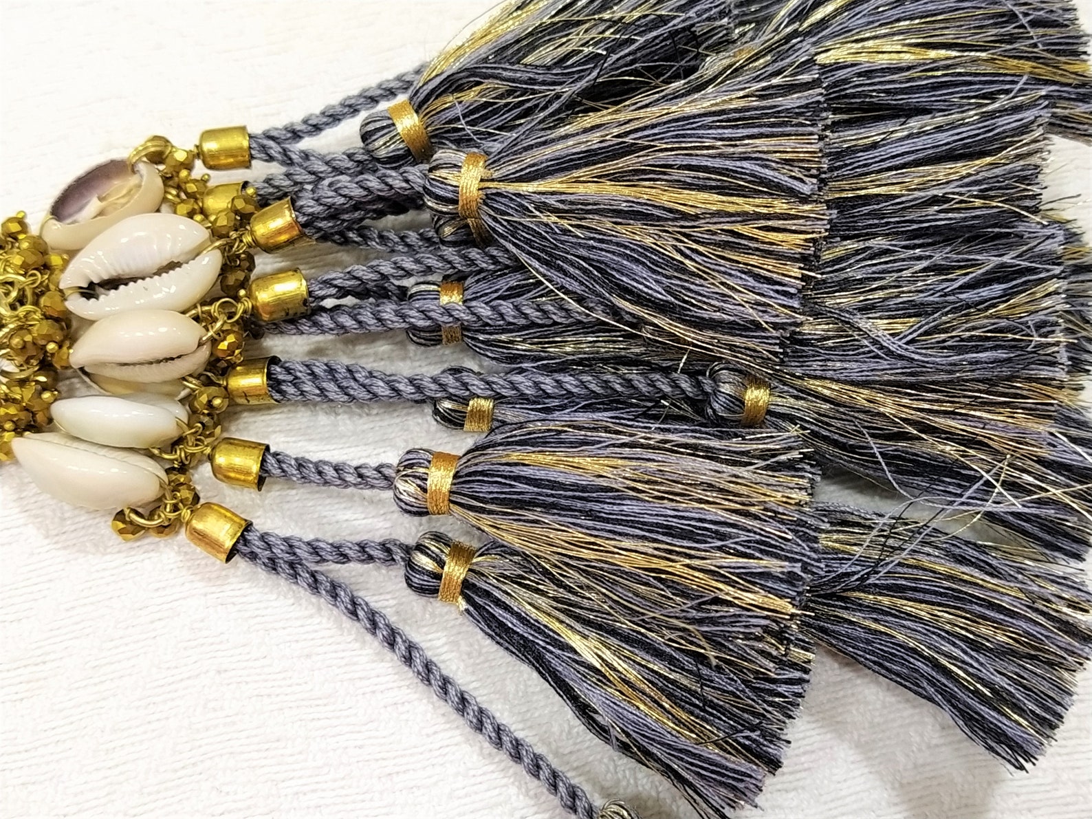 Cowrie Shell Tassels Purse & Handbag Decoration Cowrie Shell - Etsy