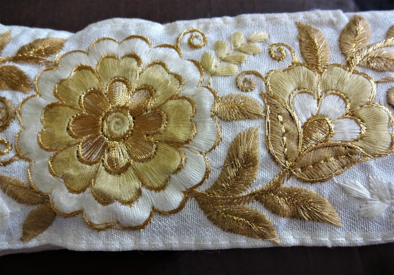 Indian Embroidered Lace Decorative Trim Crafting sewing Etsy