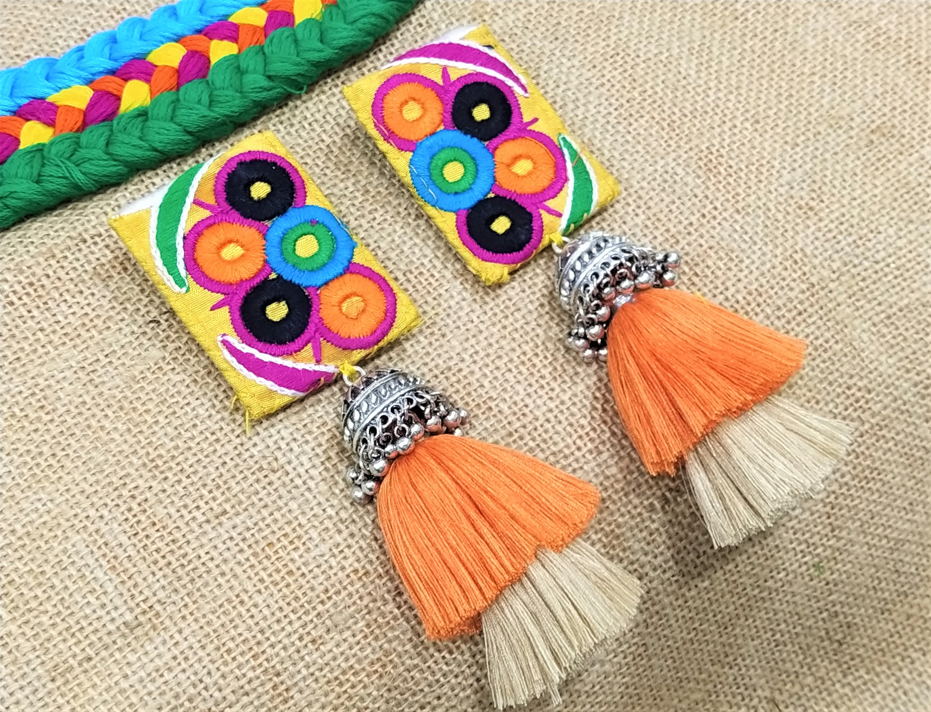 Indian Jewelry Ethnic Jhumka Earrings Traditional Bollywood Etsy