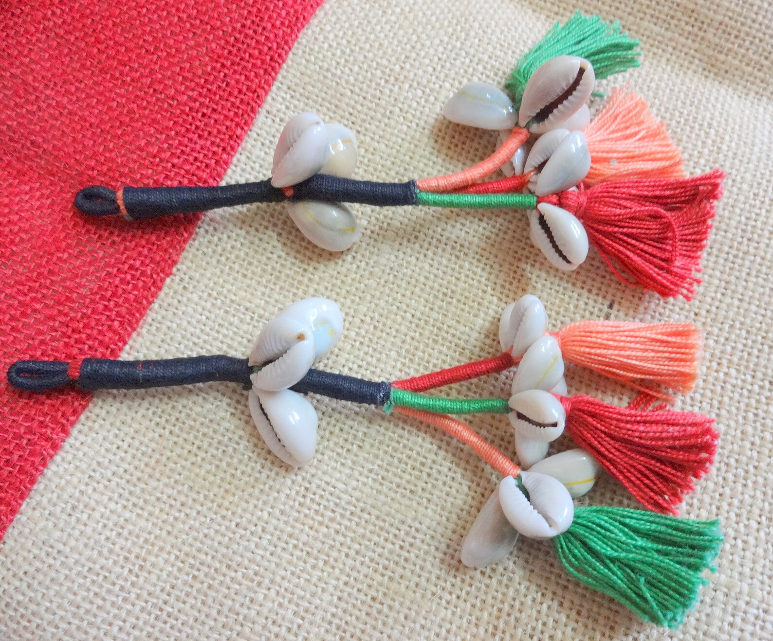 Cowrie Shell Tassel Purse & Handbag Decoration Cowrie Shell - Etsy