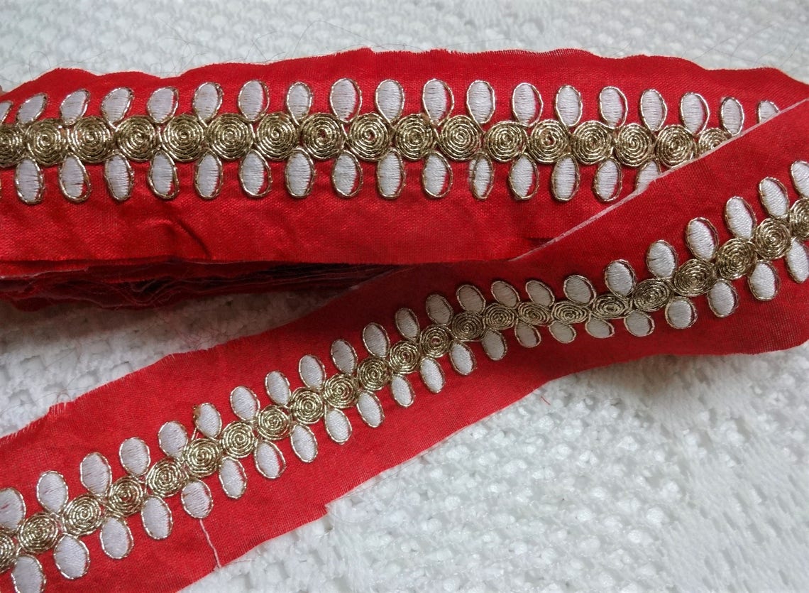 Cinta De Encaje Con Perlas Para Costura Y Manualidades - Ideal Para Vestidos De Novia, Fajas Y Decoración DIY - Varios Estilos Disponibles (perlas Pequeñas, Flores, Lentejuelas)