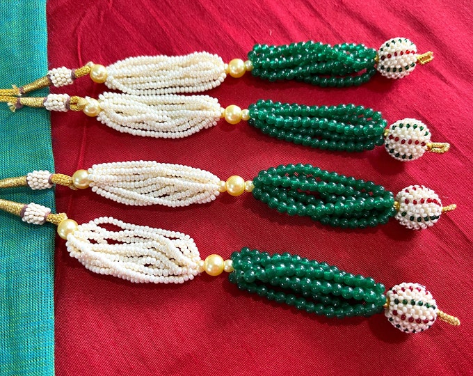 Adjustable Handmade Necklace Thread, Indian Beaded Necklace Jewelry