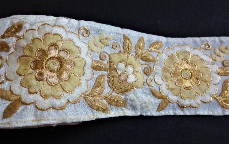 Indian Embroidered Lace Decorative Trim Crafting sewing Etsy