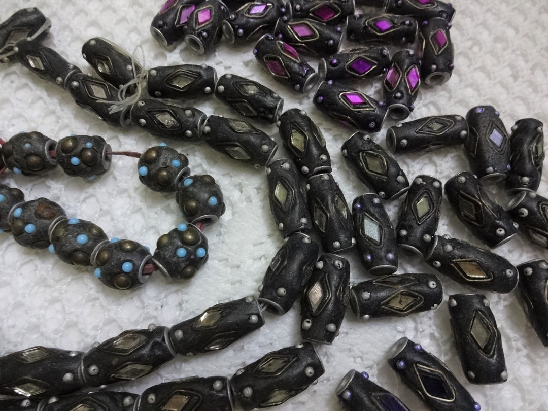 Bulk Beads Heart Beads Polymer Clay Heart Beads Assorted Beads 50 Pieces Wholesale  Beads 10mm Beads 