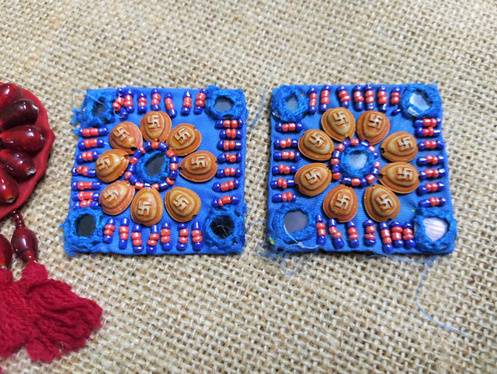 Beaded Appliques Embroidered Ethnic Indian Sew on Appliques Etsy