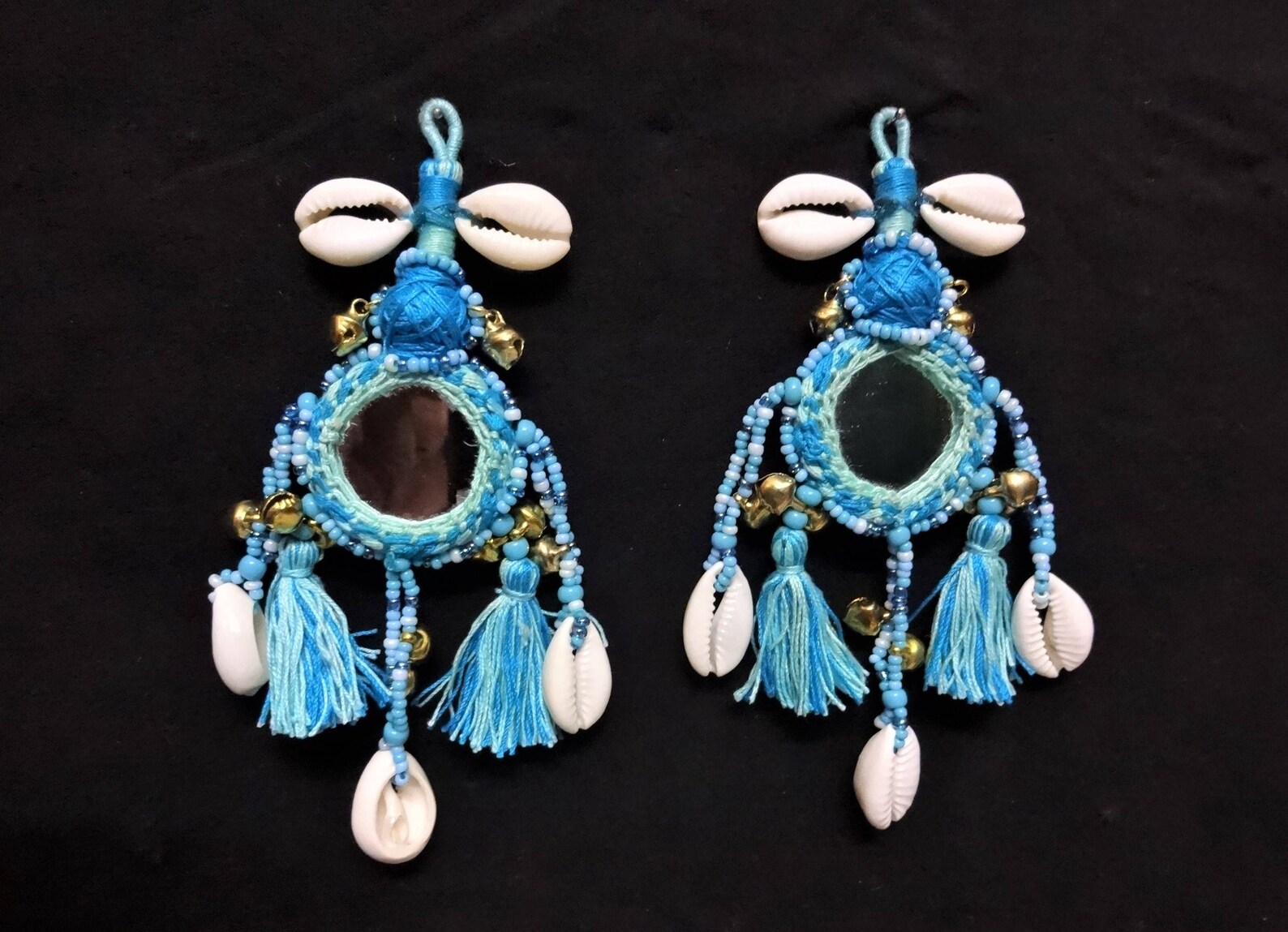 Cowrie Shell Tassels Purse & Handbag Decoration Bell Swag | Etsy